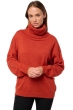 Baby Alpaca ladies roll neck tanis pumpkin l